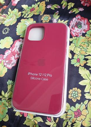 Чохол iphone 12 / 12 pro silicone case айфон чохол