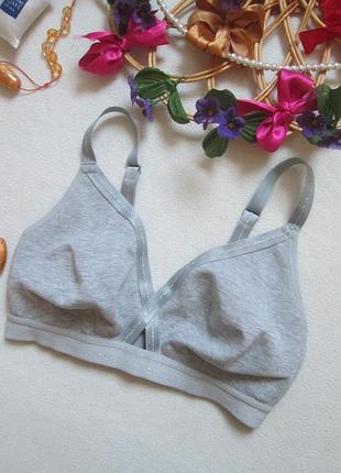 Суперовый мягкий хлопковый бюстгальтер без косточек 34d\75d m&s 🍒🍓🍒