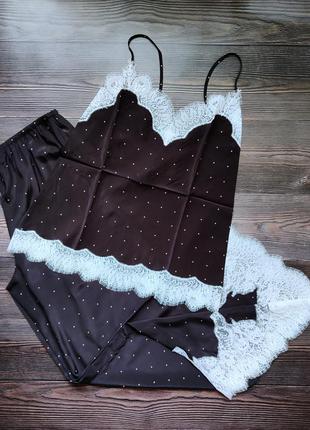 Роскошный комплект брюки и майка victoria's secret оригинал