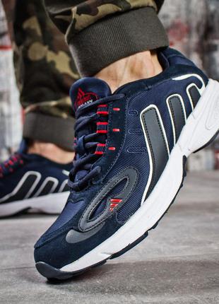 Кросівки чоловічі adidas galaxy, темно-сині