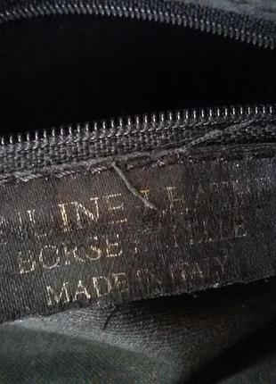 Сумка велика натуральна шкіра (італія)10 фото