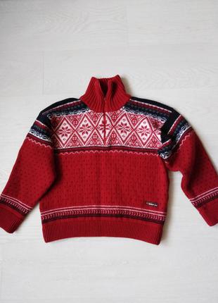 Снижка! ❄️☃️шикарный теплый свитер унисекс со скандинавским орнаментом👍