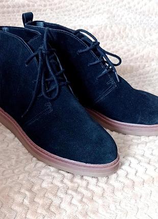 Clarks женские замшевые ботинки