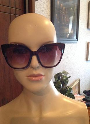 Солнцезащитные очки вайфаеры в стиле ретро, бренда gqueen.4 фото