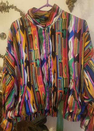 Куртка - піджак шовкова р. 38-40 італія