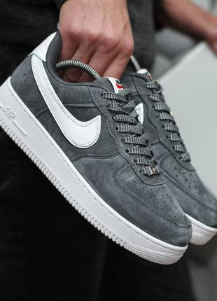 Кроссовки мужские найк nike air force lou luxury suede5 фото