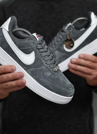 Кроссовки мужские найк nike air force lou luxury suede2 фото