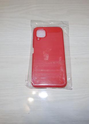 Чехол polished carbon для huawei p40 lite red2 фото