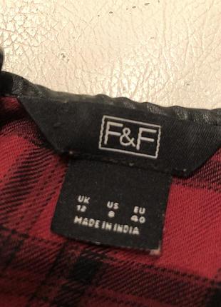 F&f бардовое платье 5