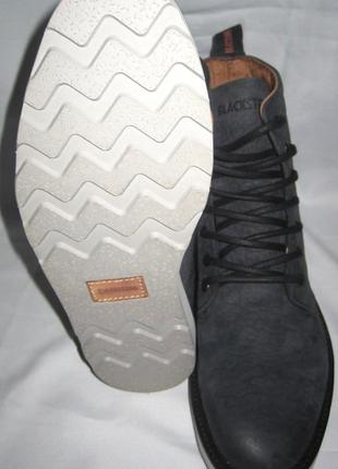 Ботинки blackstone,мягенький тесненный нубук4 фото