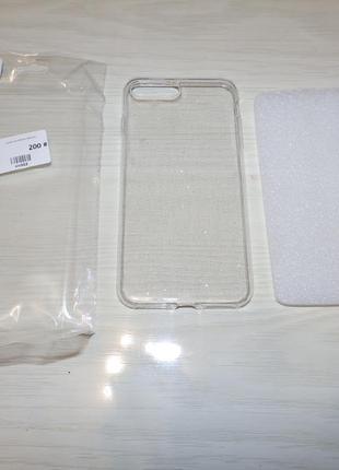 Чехол crystal case iphone 7/8 plus glitter блёстки 7