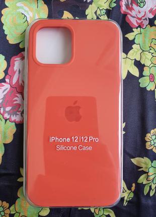 Чехол iphone 12 / 12 pro silicone case айфон чохол