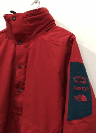 Чоловіча куртка парку анорак stowaway gore-tex retro vintage 90 the north face