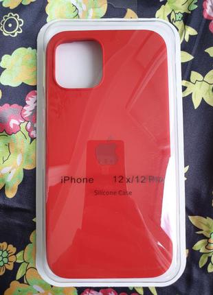Чохол iphone 12 / 12 pro silicone case айфон чохол