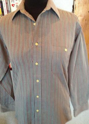 Сорочка в смужку бренду pierre cardin, р. 48-50