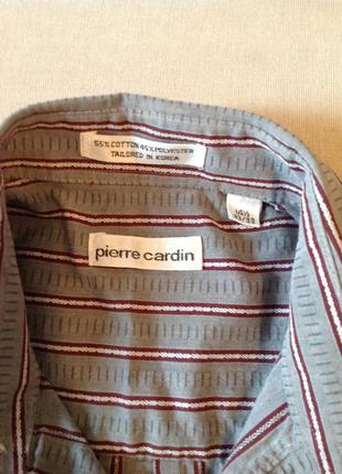 Рубашка в полоску бренда pierre cardin, р. 48-506 фото
