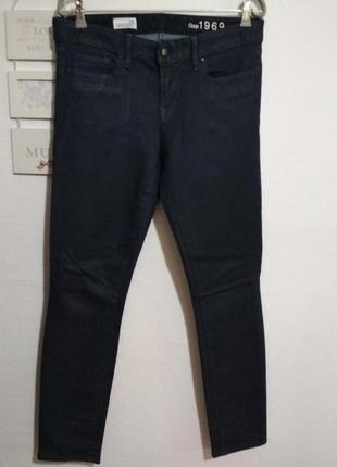 Вощеные джинсы фирменные базовые скини супер качество gap3 фото