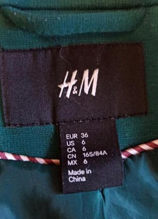 Изумрудный пиджак h&m3 фото
