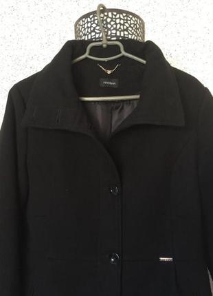Итальянское кашемировое пальто motivi 46 роз6 фото
