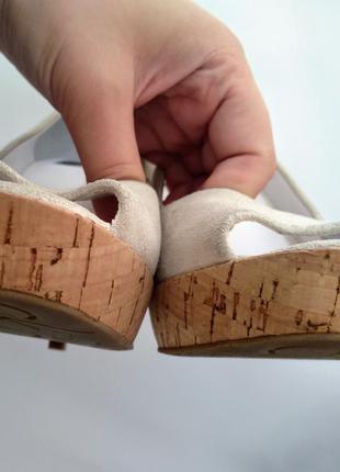 Замшевые туфли с открытым носком calvin klein 396 фото