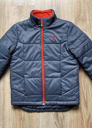 Подростковая теплая куртка спортивная puma