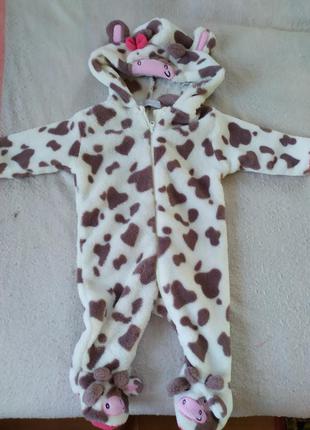 Флисовый комбинезон