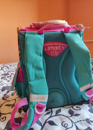 Рюкзак smart каркасний для дівчинки 1-3 клас