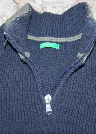 Шерстяной свитерок benetton. 6 лет.5 фото