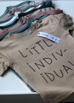 Футболка george 1,5-2 роки 86-92 см 2-3 роки 92-98 см для хлопчика