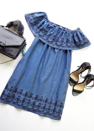 Миле джинсове сукню від denim