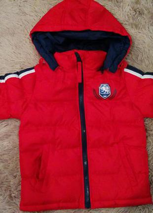 Шикарна тепленька куртка для хлопчика 2-4р.зима ❄⛄🌨
