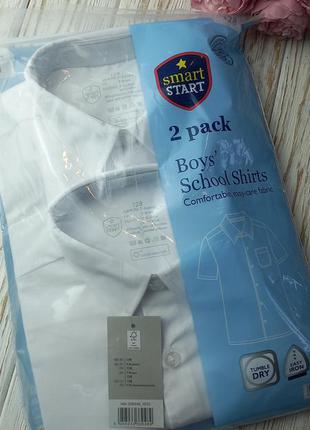 Сорочка шведка  теніска рубашка тениска школьная з коротким рукавом школа поло шкільна2 фото