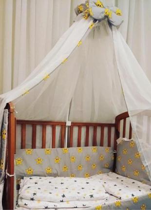 Набір для дитячого ліжечка1 фото