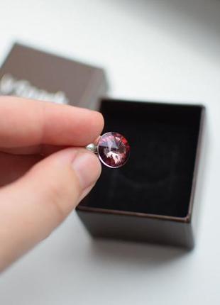 Серебряный кулон подвеска підвіска срібло spark со swarovski candy n112212ap5 фото