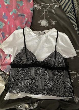 Футболка +топ