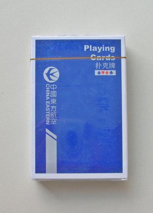 Карты игральные китайских авиалиний china eastern airlines №2