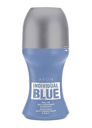 Дезодорант-антиперспірант з кульковим аплікатором individual blue (50 мл)