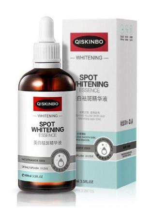 Отбеливающая сыворотка от пигментации qiskinbo spot whitening essence