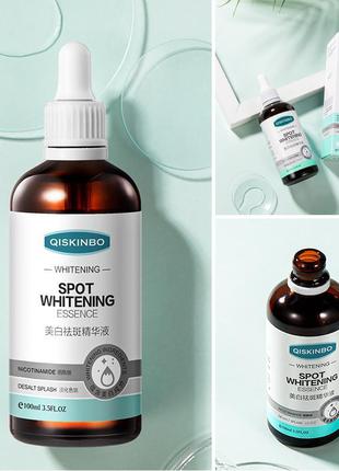 Отбеливающая сыворотка от пигментации qiskinbo spot whitening essence2 фото