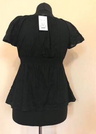Тонка котонова блуза h&m 4