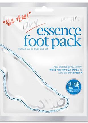 Маска-шкарпетки для ніг з сухою есенцією petitfee dry essence foot pack1 фото