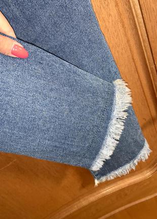 Классные мом джинсы 👖 с высокой посадкой с молнией 🛍10 фото