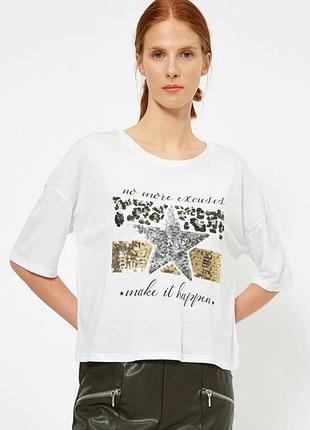 Футболка від koton паєтки