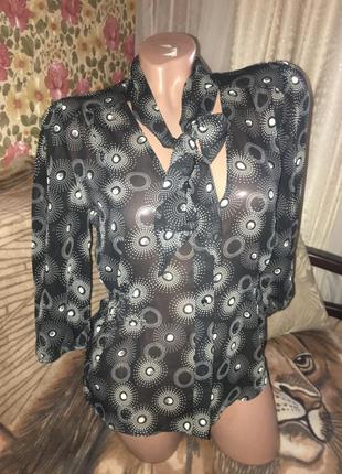 Шикарная шифоновая блуза mexx