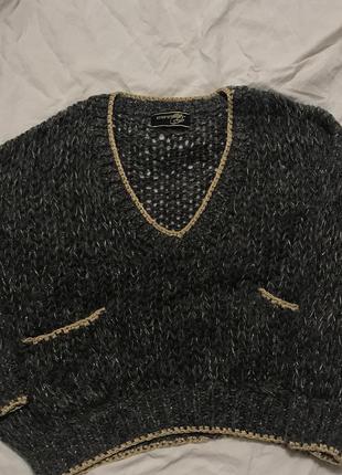 Свитер - пуловер люрексовая нить кофта/толстовка/свитшот/кардиган2 фото