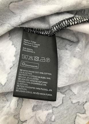 Лонгслив кофта h&m в квітковий принт 5