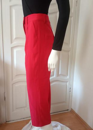 Шелковистые красные брюки,36,na-kd4 фото