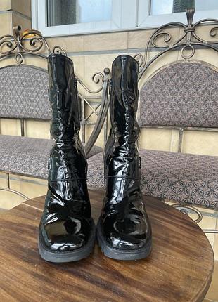Лаковые ботинки casadei оригинал 3