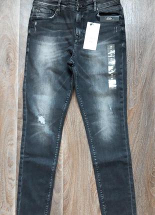 Стильні нові джинси lefties premium skinny р. eur40 mex31  іспанія