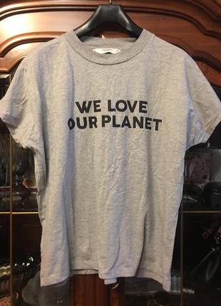 Mango футболка м, б/у